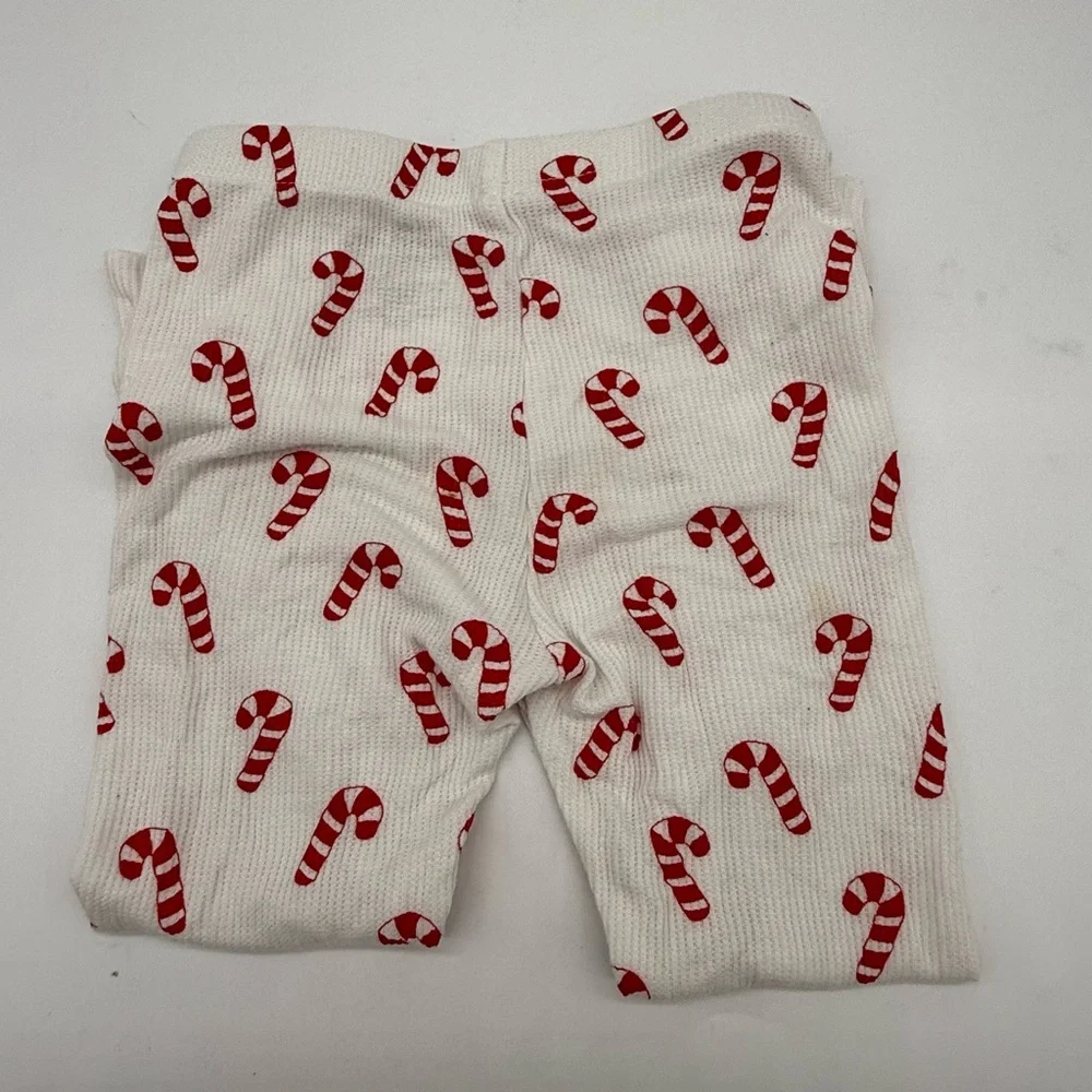 Caden Lane Christmas Candy Cane Print Pajama Pants